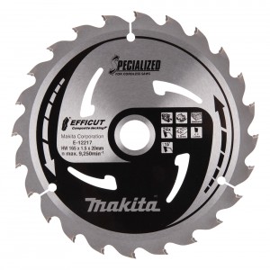 Diskas medienos pjovimui MAKITA Efficut 165x20 mm Z24
