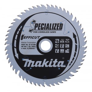 Diskas medienos pjovimui MAKITA Efficut 165x20 mm Z56
