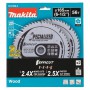 Diskas medienos pjovimui MAKITA Efficut 165x20 mm Z56 ( 2 vnt. )