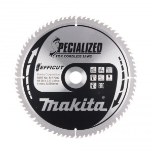 MAKITA Efficut diskas medienos pjovimui 305 x 30 mm Z80