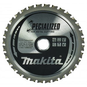 Diskas metalo pjovimui MAKITA Specialized 150x20 mm Z32