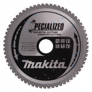 Diskas metalo pjovimui MAKITA Specialized 185x30 mm Z64