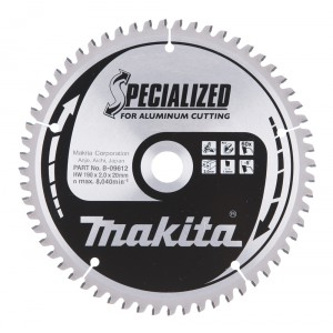 Diskas aliuminio pjovimui MAKITA Specialized 190x20 mm Z60