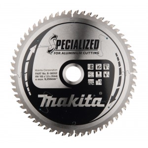 Diskas aliuminio pjovimui MAKITA Specialized 165x20 mm Z60