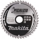 Diskas medienos pjovimui MAKITA Specialized 190x30 mm Z44
