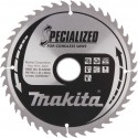 Diskas medienos pjovimui MAKITA Specialized 190x30 mm Z44