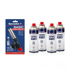 Dujinis degiklis universalus SPECIALIST+ su balionėliais