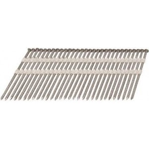 PASLODE vinys rifliuotos su kar&scaron;to cinko danga 2,8 x 75 mm 21 laipsnio ri&scaron;tos plastiku