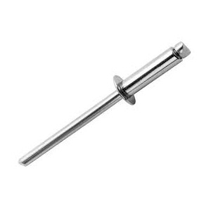 TOP TOOLS kniedės aliuminės 4,0 x 18,0 mm 50 vnt.