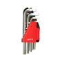 Raktų šešiakampių rinkinys YATO YT-0508 2,0-12 mm