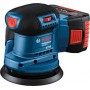 Bosch GEX 185-Li Profesional baterinis ekscentrinis šlifuoklis 18V 125 mm