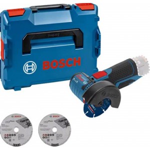 Bosch GWS 12V-76 V-EC Solo Profesional baterinis kampinis &scaron;lifuoklis