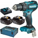 Makita DHP485RTJ baterinis smūginis gręžtuvas