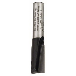BOSCH Standard freza medienai 10 x 20 mm