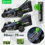 Wuber W04802 baterinė žoliapjovė 380 mm 2 x 20V