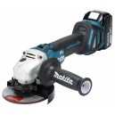 Makita DGA511Z baterinis kampinis šlifuoklis 18V 125 mm