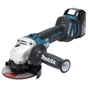 Makita DGA511Z baterinis kampinis &scaron;lifuoklis 18V 125 mm
