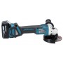 Makita DGA511Z baterinis kampinis šlifuoklis 18V 125 mm