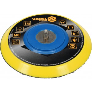 Vorel 81115 padas velcro diskams 150 mm M8