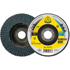 Klingspor SMT624 lapelinis diskas 180 x 22,2 mm Nr.60