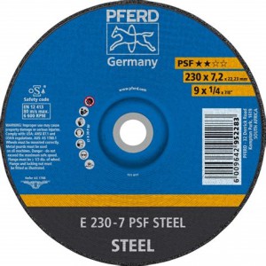 PFERD PSF diskas &scaron;lifavimo 230 x 7,2 x 22,2 mm A30P-BF