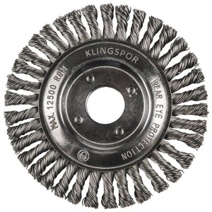 Klingspor BRP600Z vielinis diskas sukta viela 125 x 6 x 22,2 mm