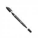 Markal DURA-INK Dual Tip markeris rašalo pagrindu  1,0 + 3,0 mm juodas