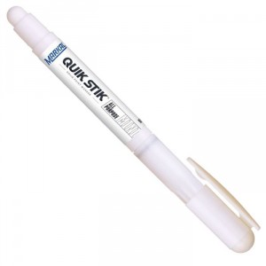 Markal QUICK-STICK Mini dažų lazdelė 6 mm balta