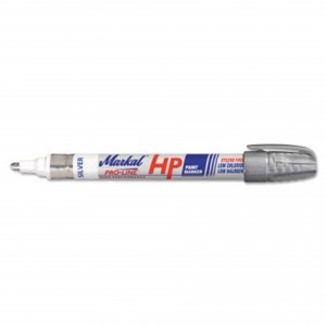 Markal PAINT-RITER+ WP markeris dažų pagrindu 3,0 mm sidabrinis
