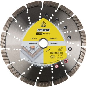 Klingspor DT612UT diskas deimantinis universalus 150 x 22,2 mm