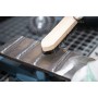 Klingspor BH600 vielinis rankinis šepetys 290 mm 3-jų eilių inox
