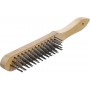 BGS Technic 3073 vielinis rankinis šepetys 300 mm 5-jų eilių