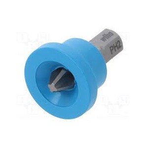 Wiha 7011Z Standard  sukimo antgalis su ribotuvu PH2 x 25 mm 1/4"