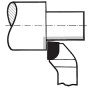 Holex 296825 peilis praėjimo atraminis 90 x 10 x 10 mm P20/K25