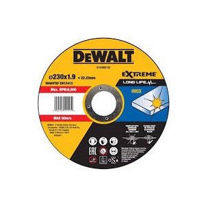 DeWalt DT43909 Extreme diskas pjovimo 230 x 1,9 x 22,2 mm WA60TB-F