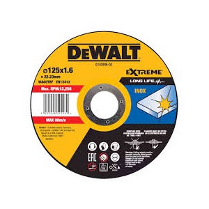 DeWalt DT43906 Extreme diskas pjovimo 125 x 1,6 x 22,2 mm WA60TB-F