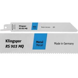Klingspor RS903MQ geležtė tiesiniam pjūklui metalų pjovimui 210 mm 5 vnt.