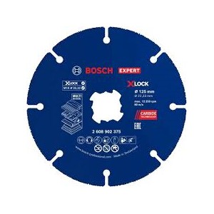 BOSCH X-Lock ExpertWheel diskas pjovimo universalus 125 mm