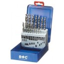 Bohrcraft MG10 grąžtų rinkinys DIN338 HSS-G 1,0 - 10 mm 19 vnt.