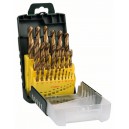 BOSCH DIY grąžtų rinkinys DIN338 HSS-TiN 1,0 - 13 mm 25 vnt.