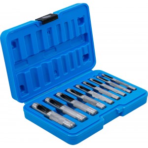 BGS 565 kiaurymių i&scaron;mu&scaron;ėjų rinkinys 3 - 12 mm 9 vnt.