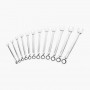 Biltema 11-483 raktų kombinuotų su terkšle rinkinys 8 - 19 mm 12 vnt.