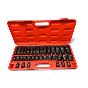 Tirex TRISS36E galvučių &scaron;e&scaron;iakampių smūginių rinkinys 8 - 32 mm 35 vnt. 1/2"