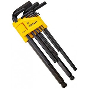 Stanley 0-69-256 raktų &scaron;e&scaron;iakampių rinkinys 1,5 - 10 mm 9 vnt.