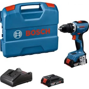 Bosch GSR 18V-65 Profesional baterinis gręžtuvas 2 x 2,0 Ah