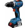 Bosch GSR 18V-65 Profesional baterinis gręžtuvas 2 x 2,0 Ah