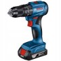 Bosch GSR 185-Li + GDX 18V-285 Profesional baterinių įrankių rinkinys 18V 2x2,0 Ah