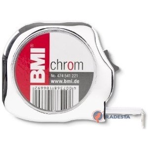 BMI Chrome matavimo ruletė 2 m