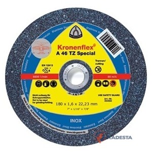 Pjovimo diskas KLINGSPOR Special 150*1,6*22,2 mm A46TZ INOX