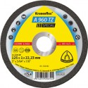 KLINGSPOR Special diskas pjovimo 125 x 1,0 x 22,2 mm Z960TZ inox